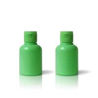 High quality soap dispenser pet  bottles 50 ml with flip top cap