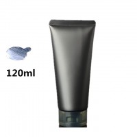 120ML EMPTY Plastic Packaging Tube for Facial Clean with Snap Top Cap and Nozzle Tip