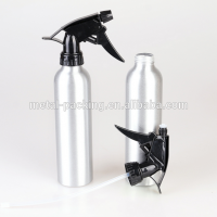 100ml aluminum lotion bottle with pump sprayer