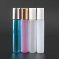 Hight quality 10ml colorful essential oil  perfume bottle cosmetic packaging roll on glass bottle