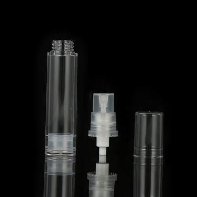 Trade Price 5/10/12ml/15ml Airless Plastic Spray Pump Bottle for Toner