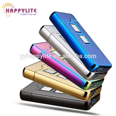 Professional manufacture single arc electric cigarette lighter usb recharged lighter