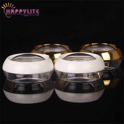 50ML Fancy Empty Plastic Acrylic Cosmetic Jars with Screw Cap