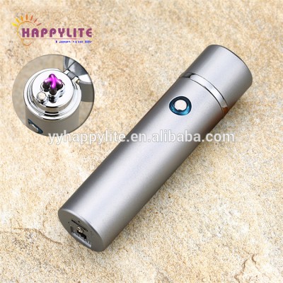 Cylinder-shaped China Cigarette Lighter Factory Dual Arc Lighter