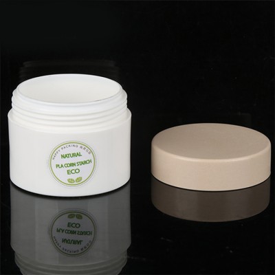 15g 30g 50g Biodegradable Pla Cosmetic Containers Cream Jar For Personal Skin Care Use Sustainable Packaging