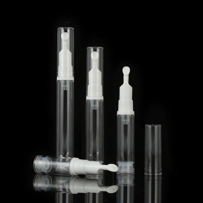 Cosmetic Packaging 5ml 10ml 12ml 15ml Plastic Clear Airless Bottle Empty Cosmetic Twist Pen Eye Cream Tube